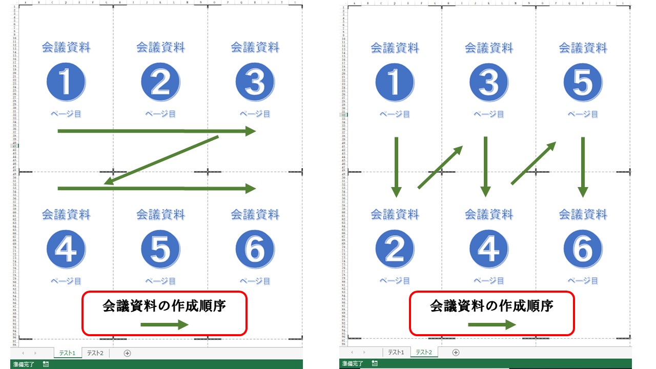 エクセルが順番に印刷できない仕組み ふうふのしあわせ講座