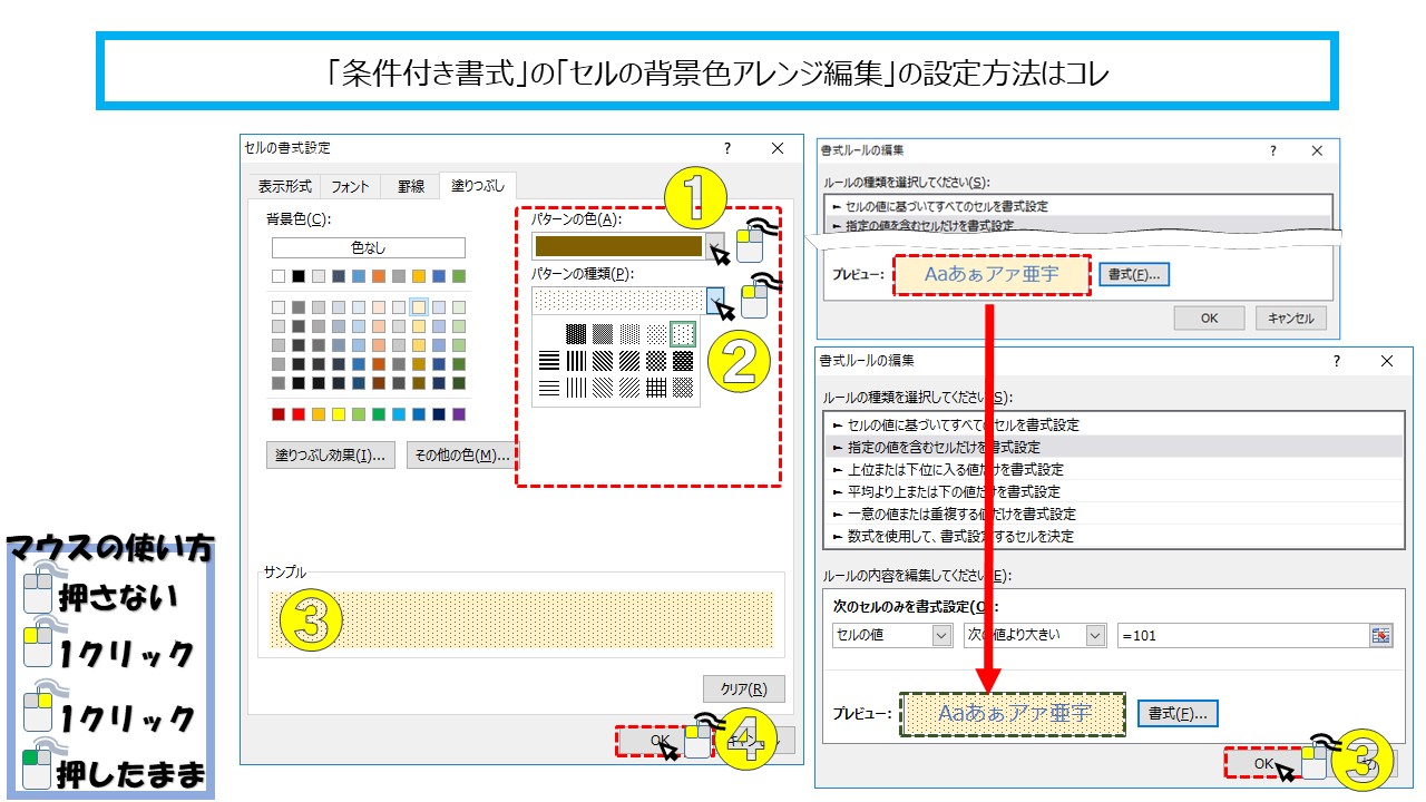 エクセルの入力エラー表示は簡単です 条件付き書式の活用 ふうふのしあわせ講座